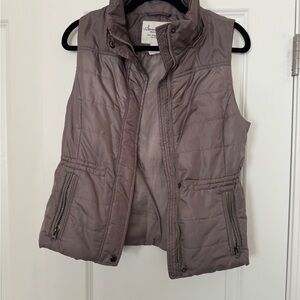 American Rag Cie Puffer Vest with cinched waist!